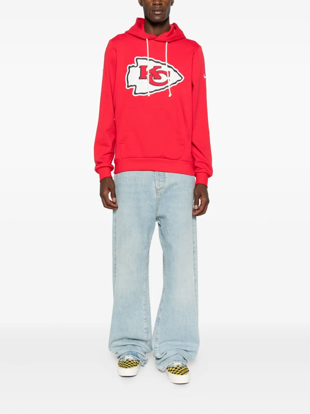 Nike x NFL Kansas City Chiefs hoodie met logoprint Rood