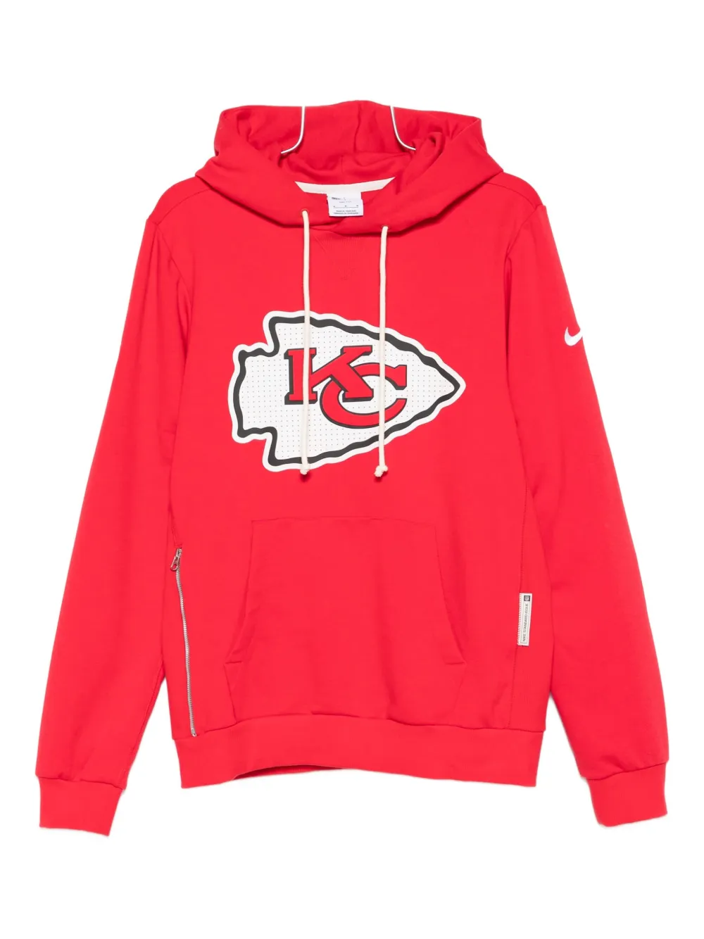 Nike x NFL Kansas City Chiefs logo-print hoodie - Rosso