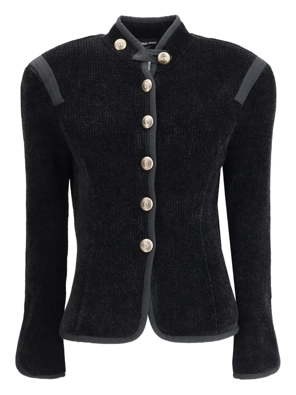 Giorgio Armani decorative button silk blazer | Blazers | Image 2
