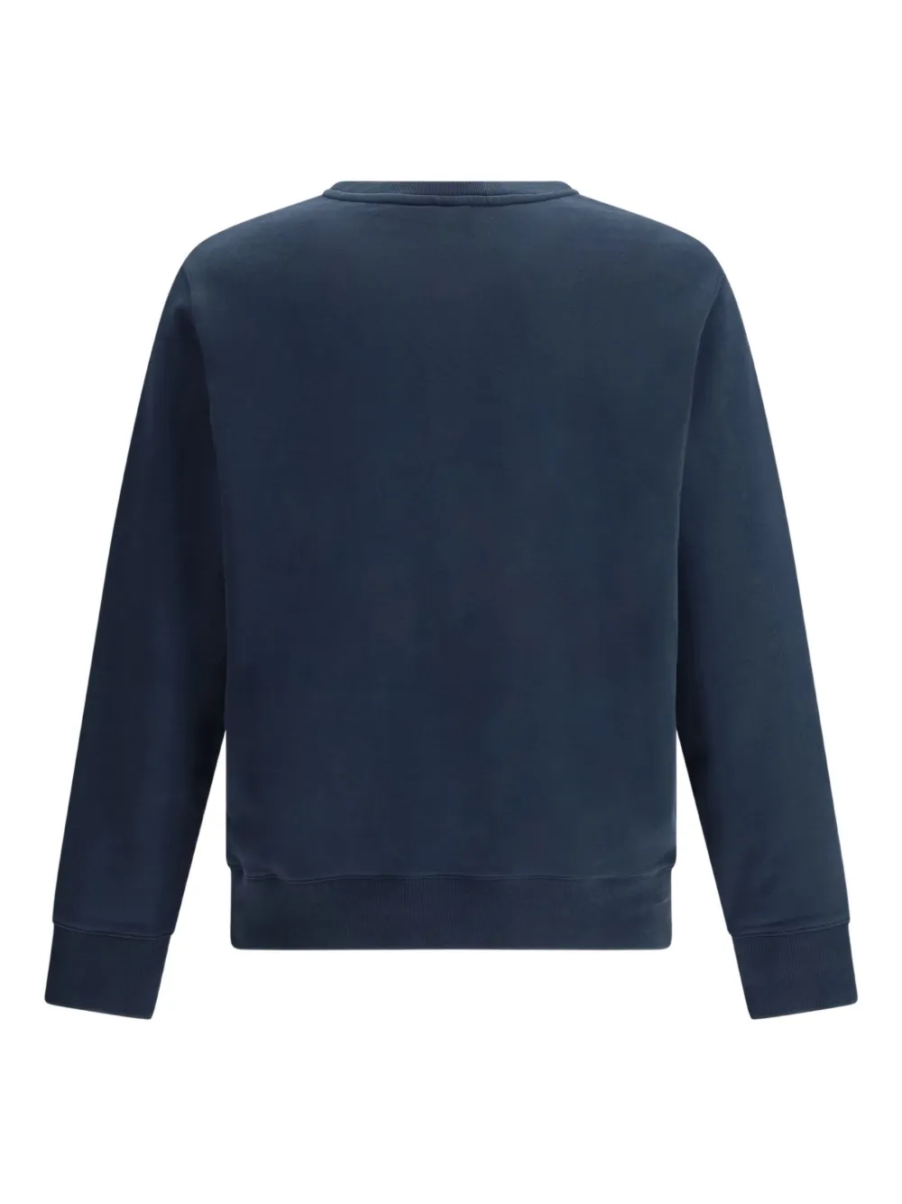 Maison Kitsuné fox head patch sweatshirt - Blauw
