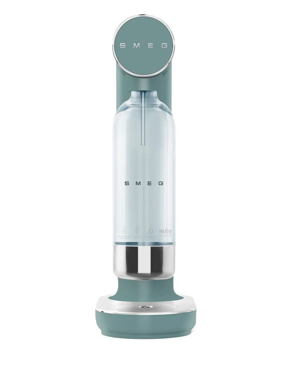 Smeg logo-print gasification machine (1l) | Green | Image 1