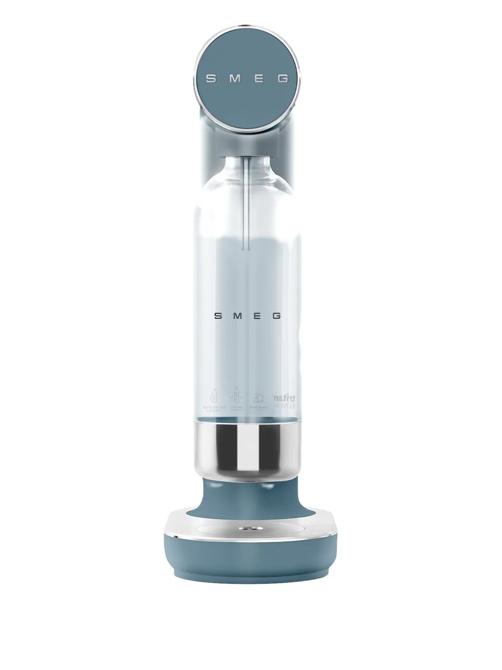 Smeg Gasatore d'acqua con logo - Blu
