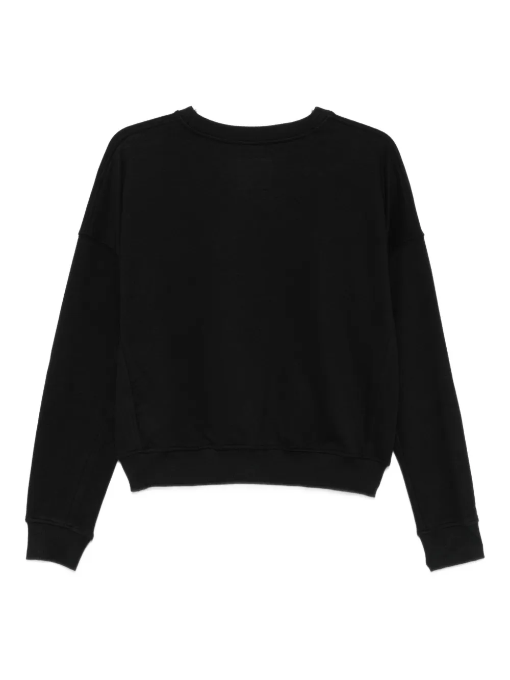 Calvin Klein Logo-embroidered Sweater In Black
