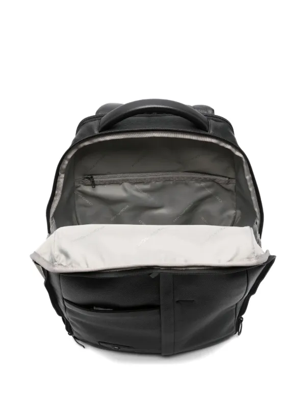 PIQUADRO Russel バックパック | ブラック | FARFETCH JP