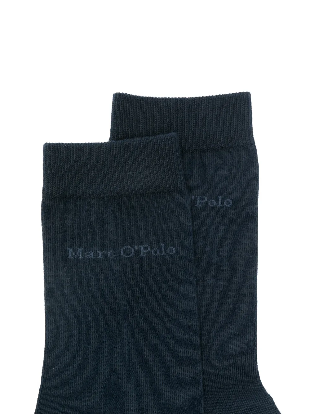 Marc O'polo Logo-detail Socks In Blue
