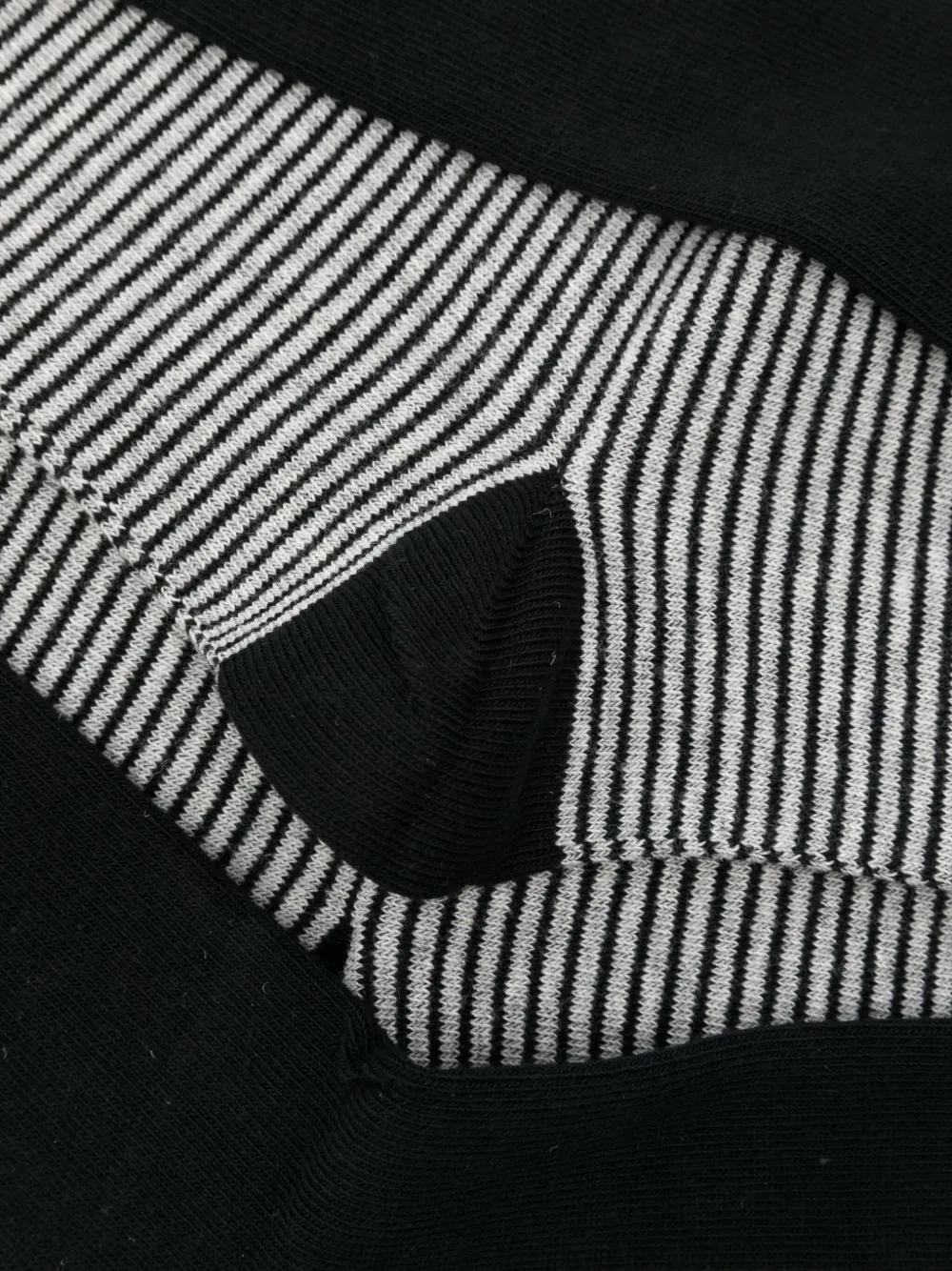 Marc O'polo Striped Socks In Gray