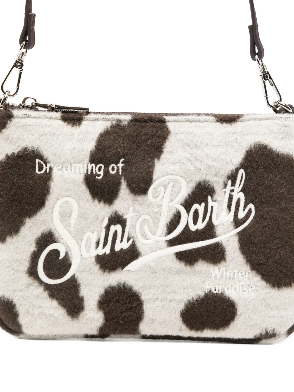 MC2 Saint Barth Kids Parisienne schoudertas Wit