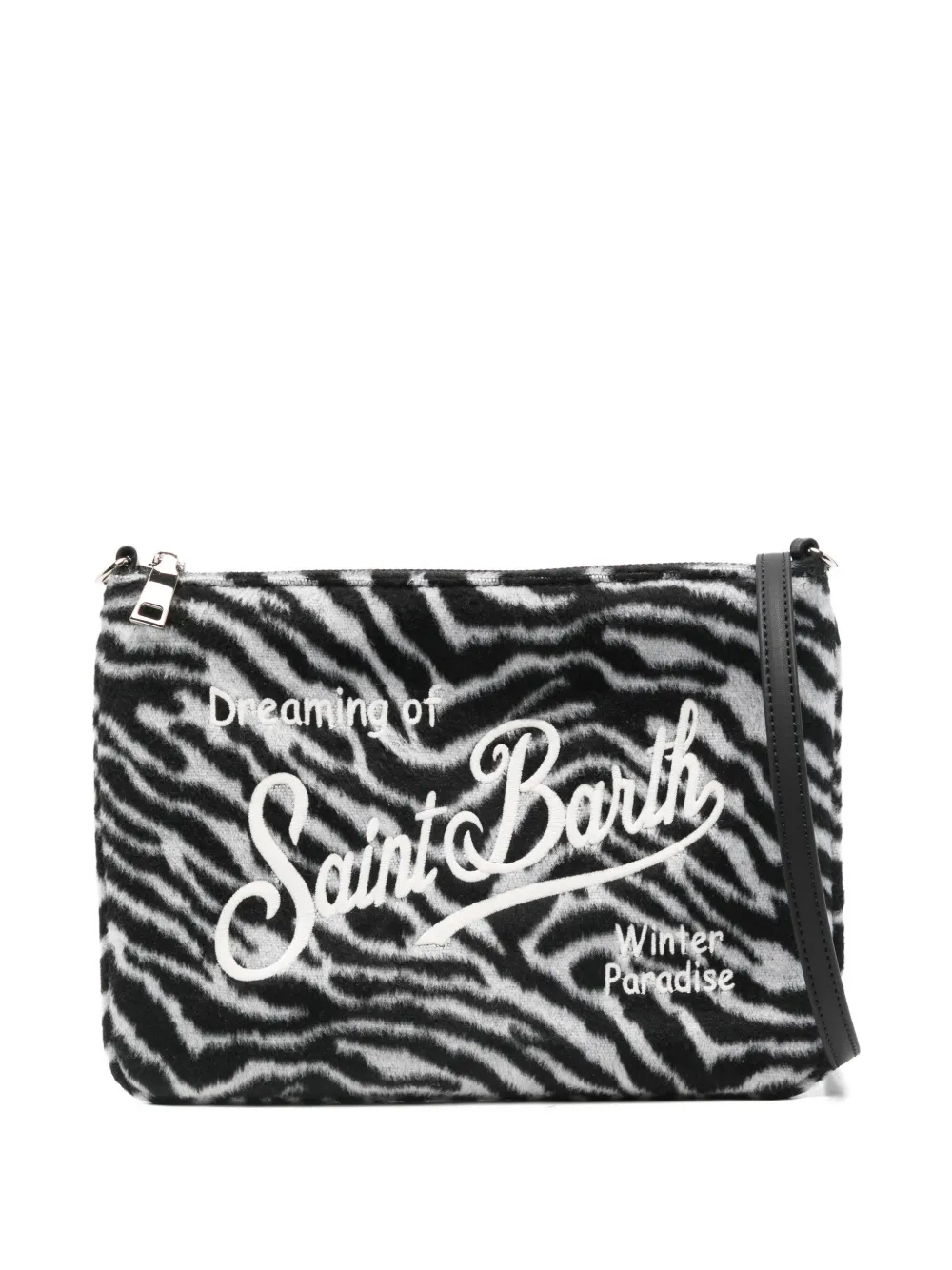 Mc2 Saint Barth Parisienne Shoulder Bag In Black