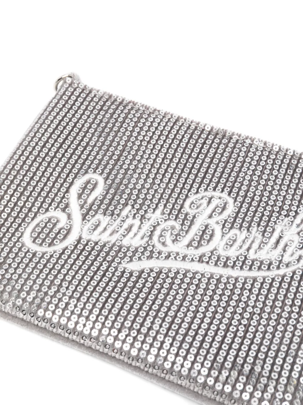 Mc2 Saint Barth Parisienne Clutch Bag In Gray