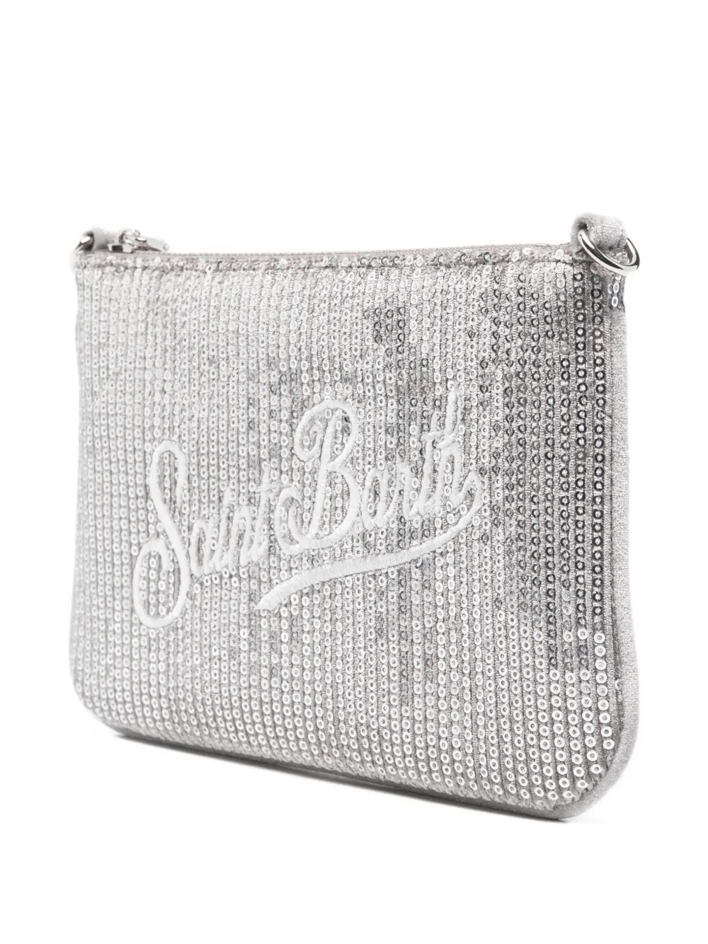 Mc2 Saint Barth Parisienne Clutch Bag In Gray