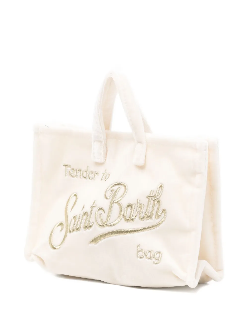 MC2 Saint Barth Kids Phone tote bag - Wit