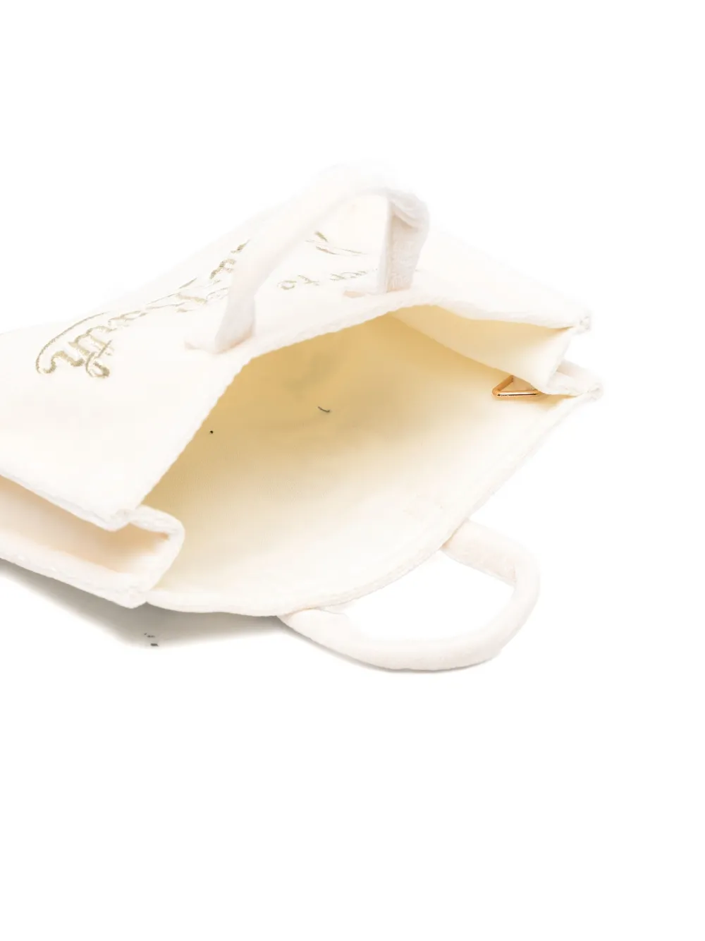 Mc2 Saint Barth Phone Tote Bag In White