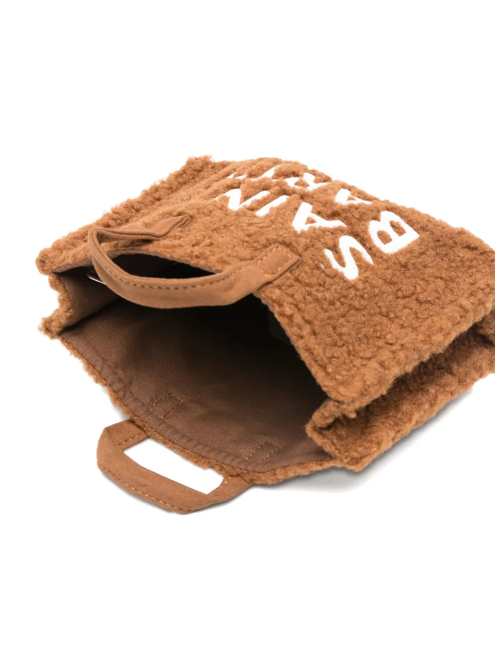 Mc2 Saint Barth Phone Tote Bag In Brown