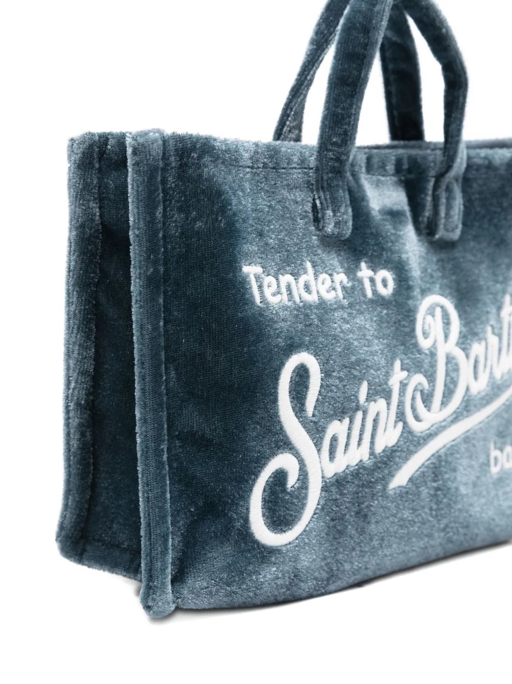 Mc2 Saint Barth Phone Tote Bag In Blue
