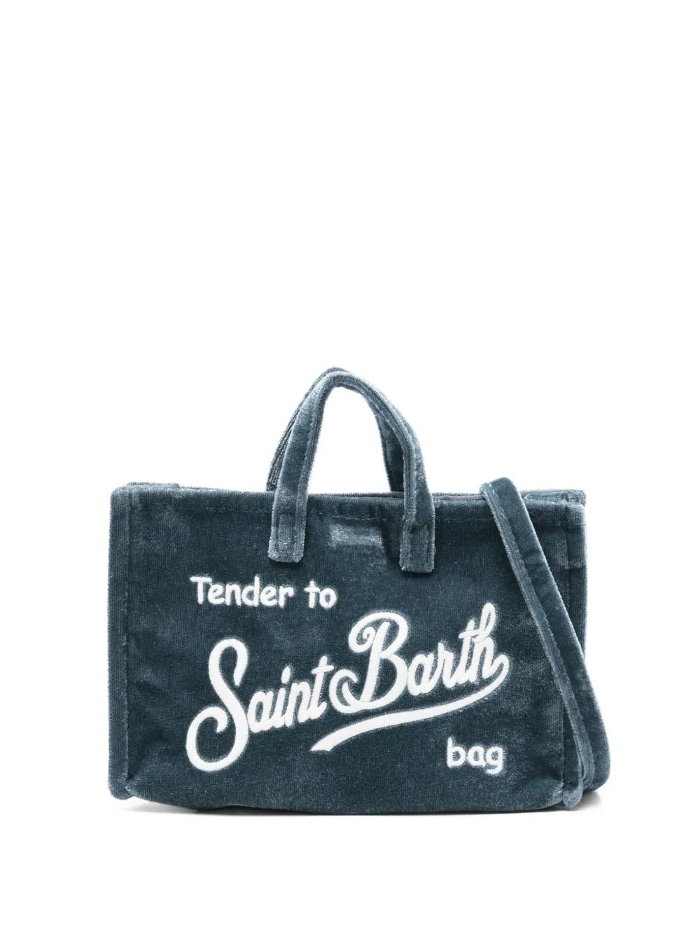 MC2 Saint Barth Kids Pouch per smartphone in stile borsa tote - Blu