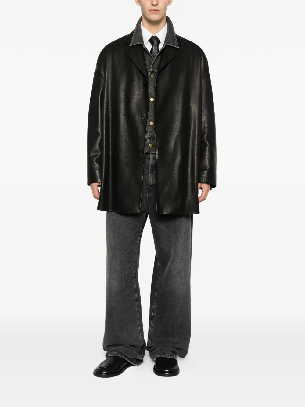 Fear Of God button-up leather coat | Abrigos de piel | Image 2