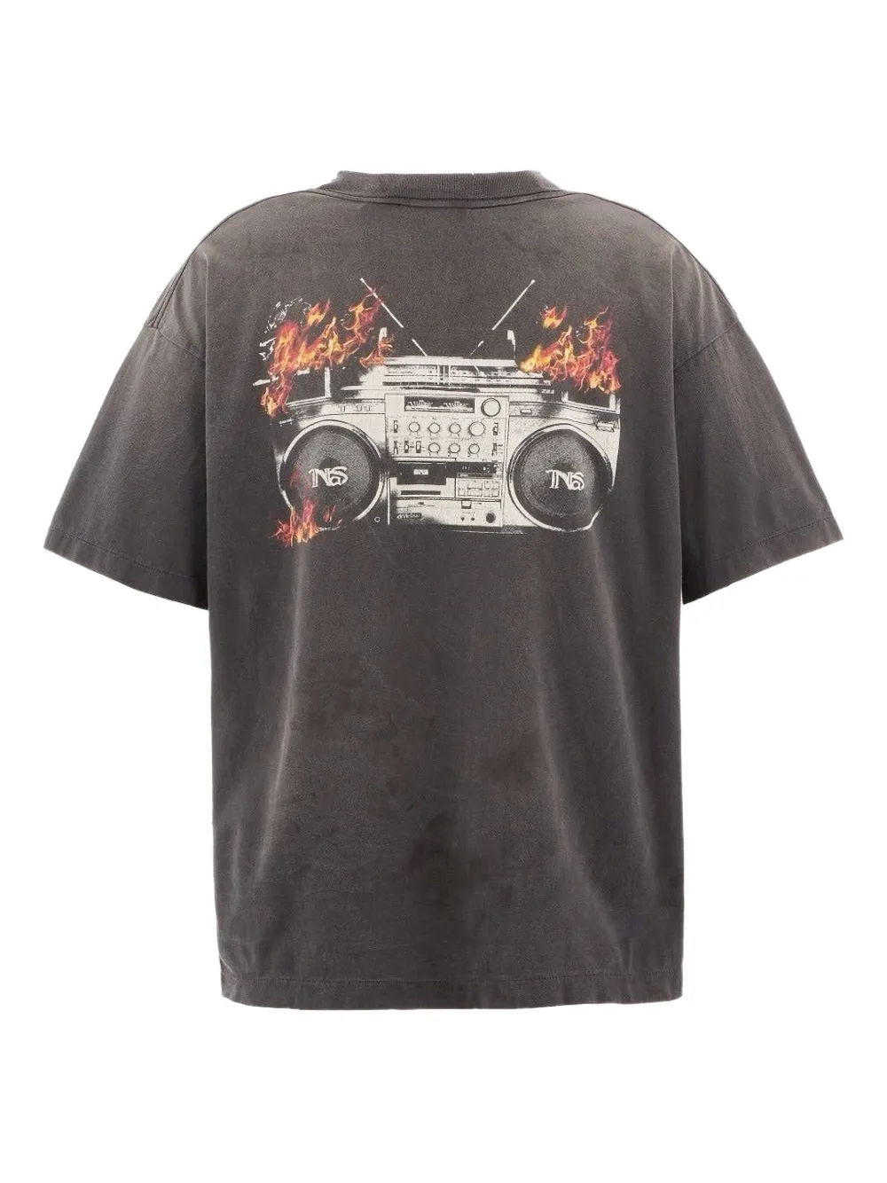 Saint Mxxxxxx Graphic-print T-shirt In Black