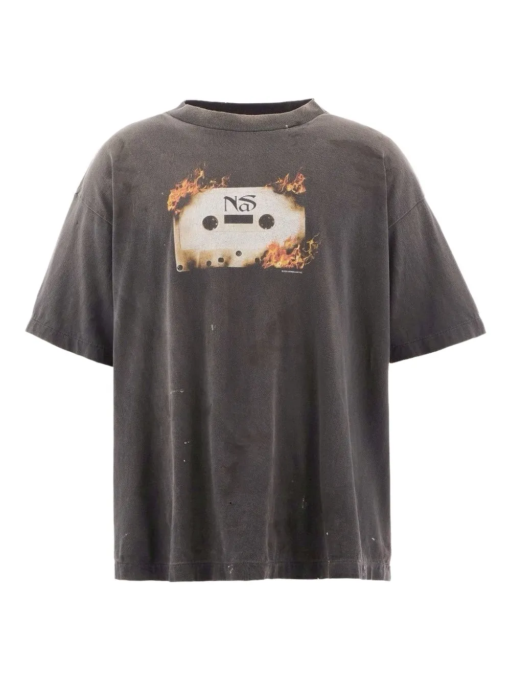 Saint Mxxxxxx Graphic-print T-shirt In Black