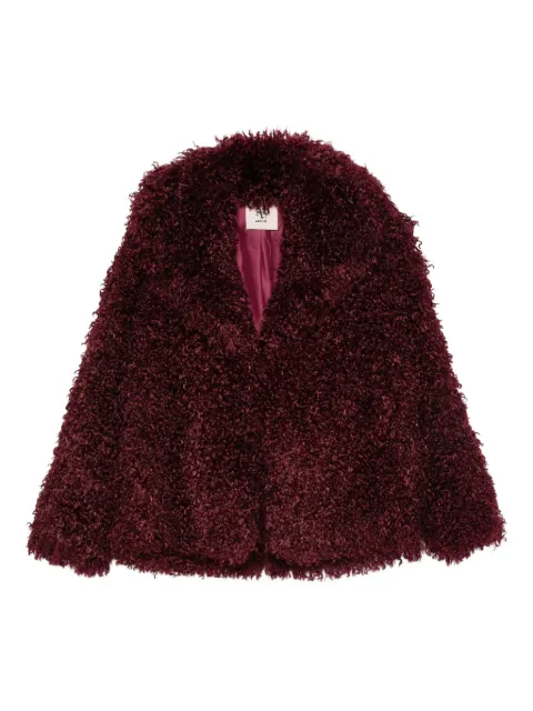 Aniye By curly-effect faux-fur jacket