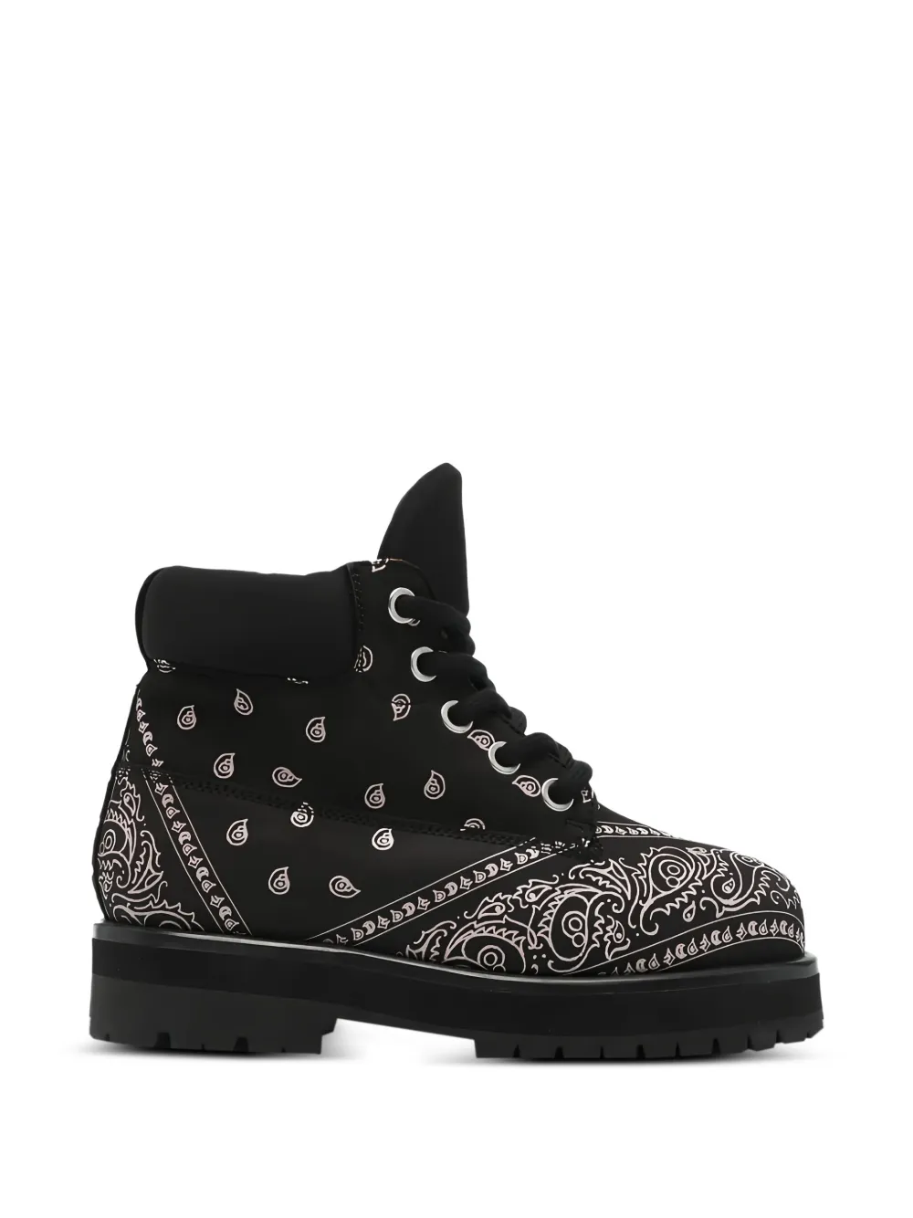 PDF bottines lacées à motif cachemire | chaussures de randonnée | Image 2
