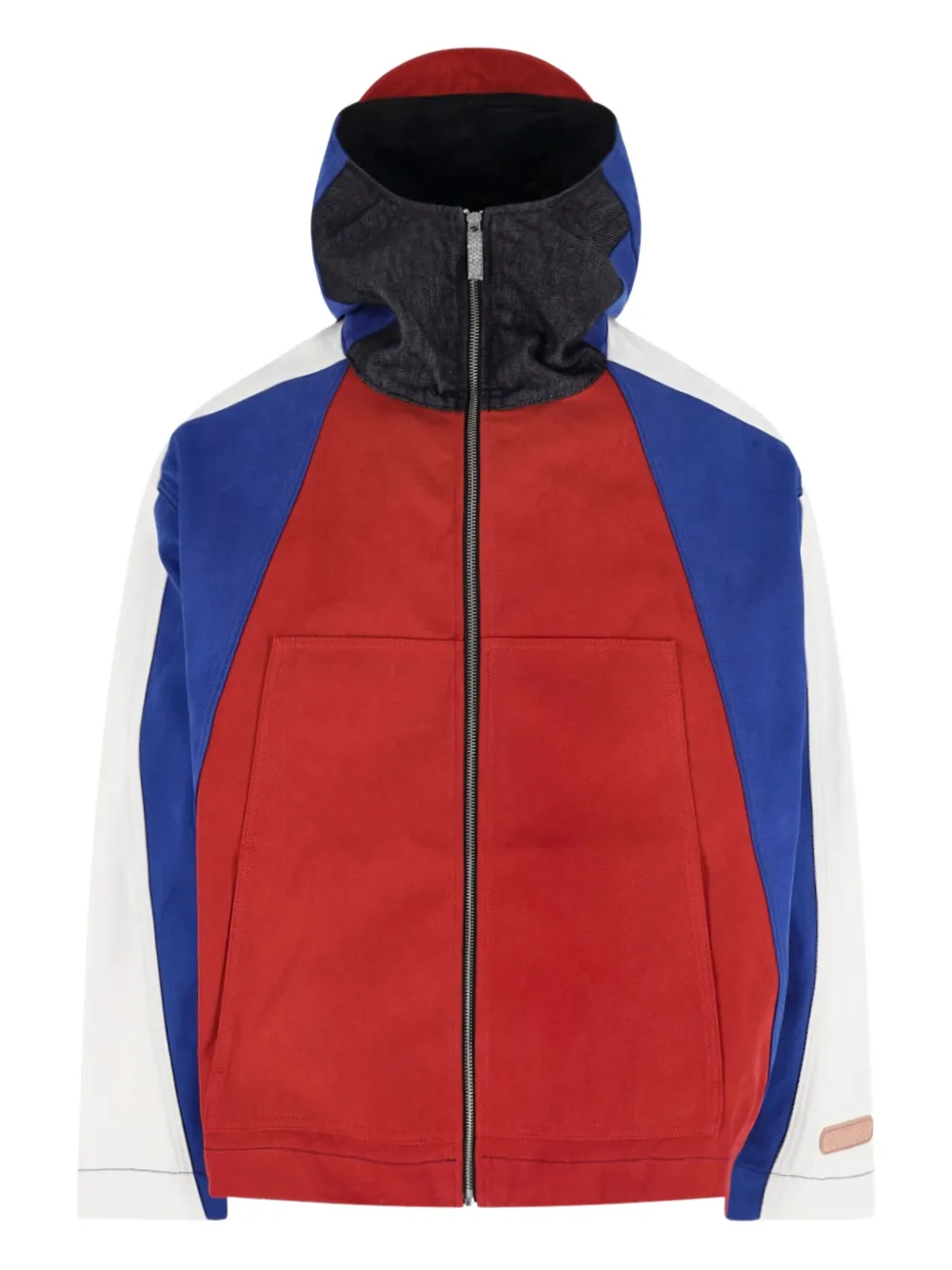 PDF colourblock jacket | Red | Image 1