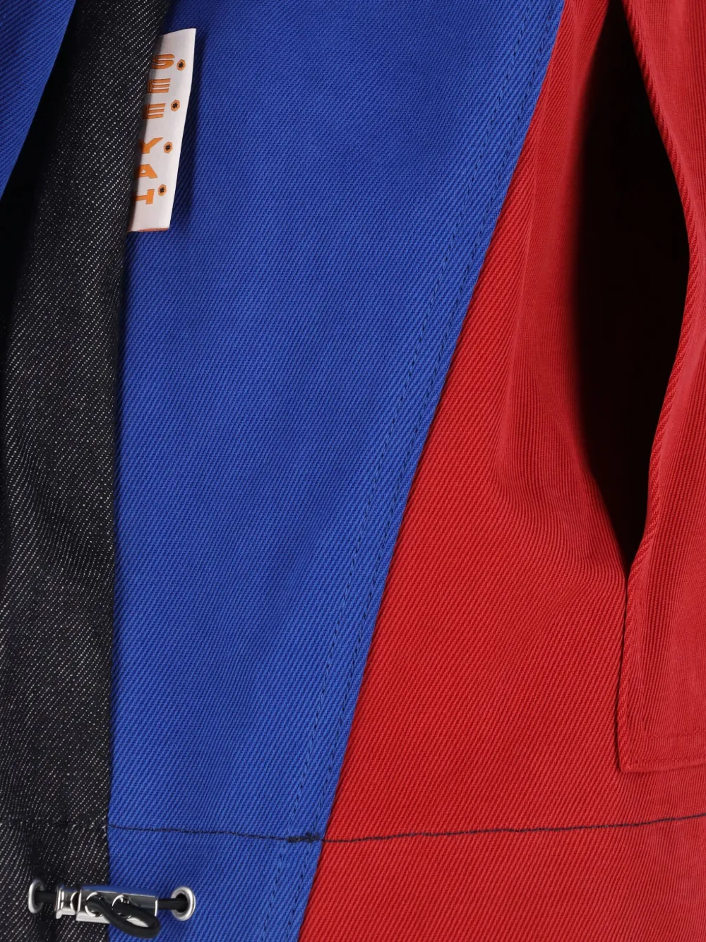  Pdf Colourblock Jacket - Red 