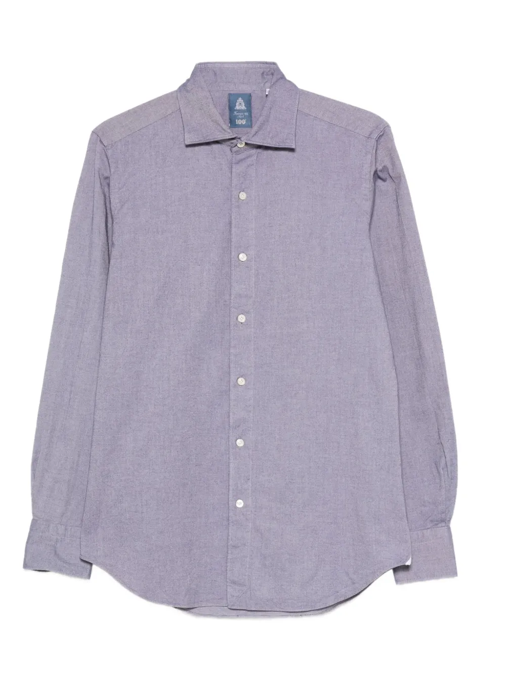 Finamore 1925 Napoli buttoned shirt | Blue | Image 1