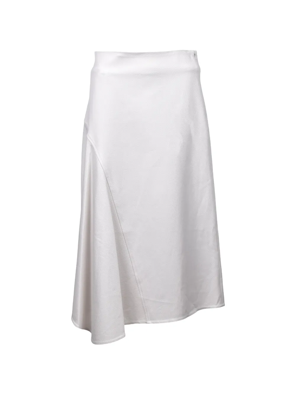 Brunello Cucinelli asymmetric panelled skirt Wit
