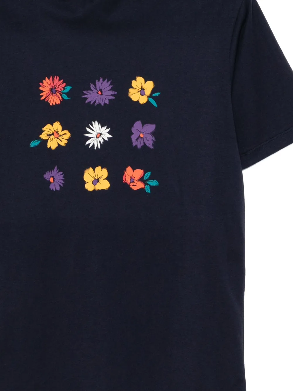 Bally T-shirt met print Blauw