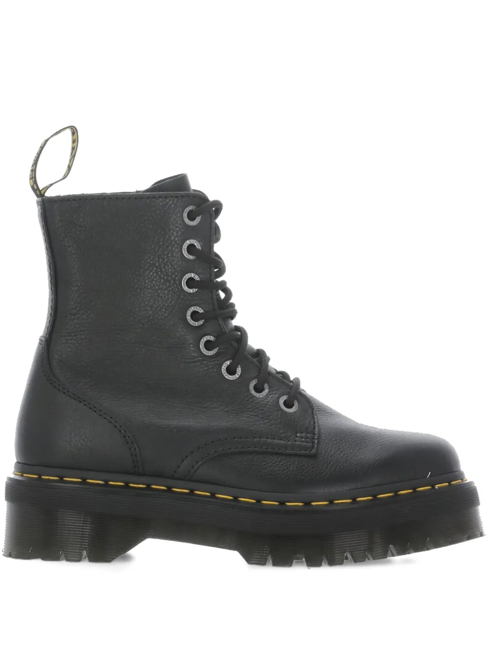 Dr. Martens Jadon Iii Platform Lace-up Boots In Black