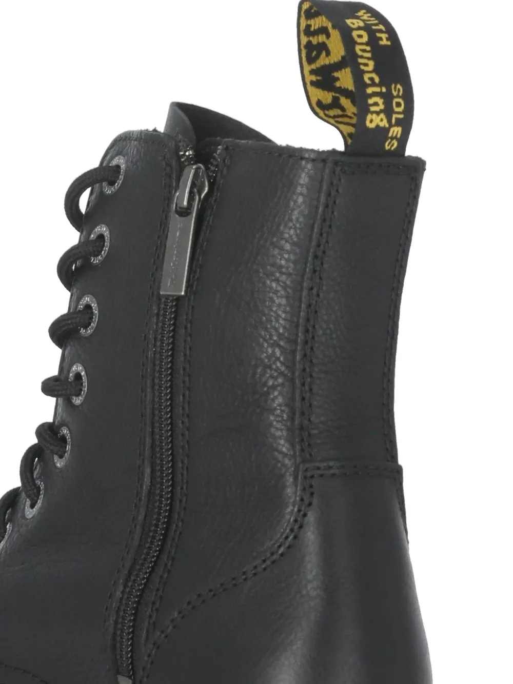 Dr. Martens Jadon Iii Platform Lace-up Boots In Black