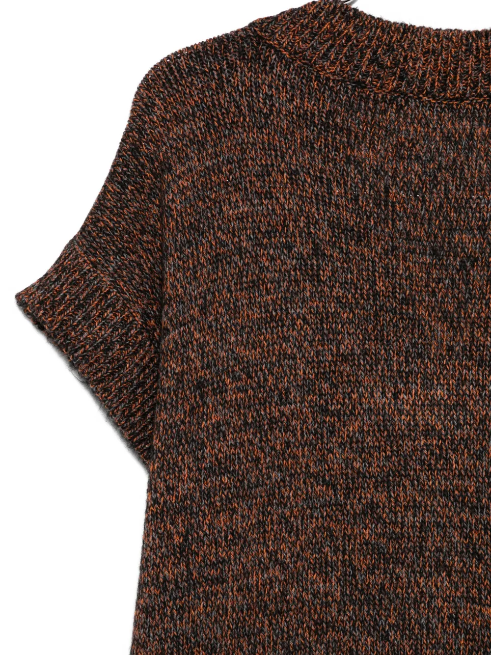 Imperial V-neck T-shirt In Brown