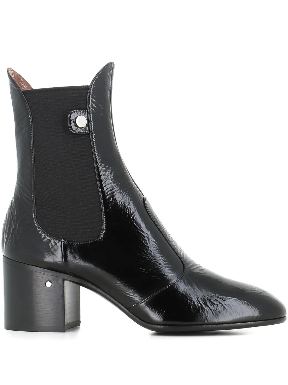 Laurence Dacade 60mm Angie Leather Chelsea Boots In Black