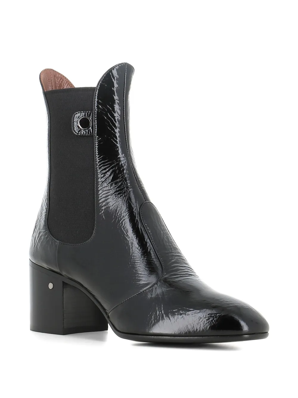 Laurence Dacade 60mm Angie Leather Chelsea Boots In Black