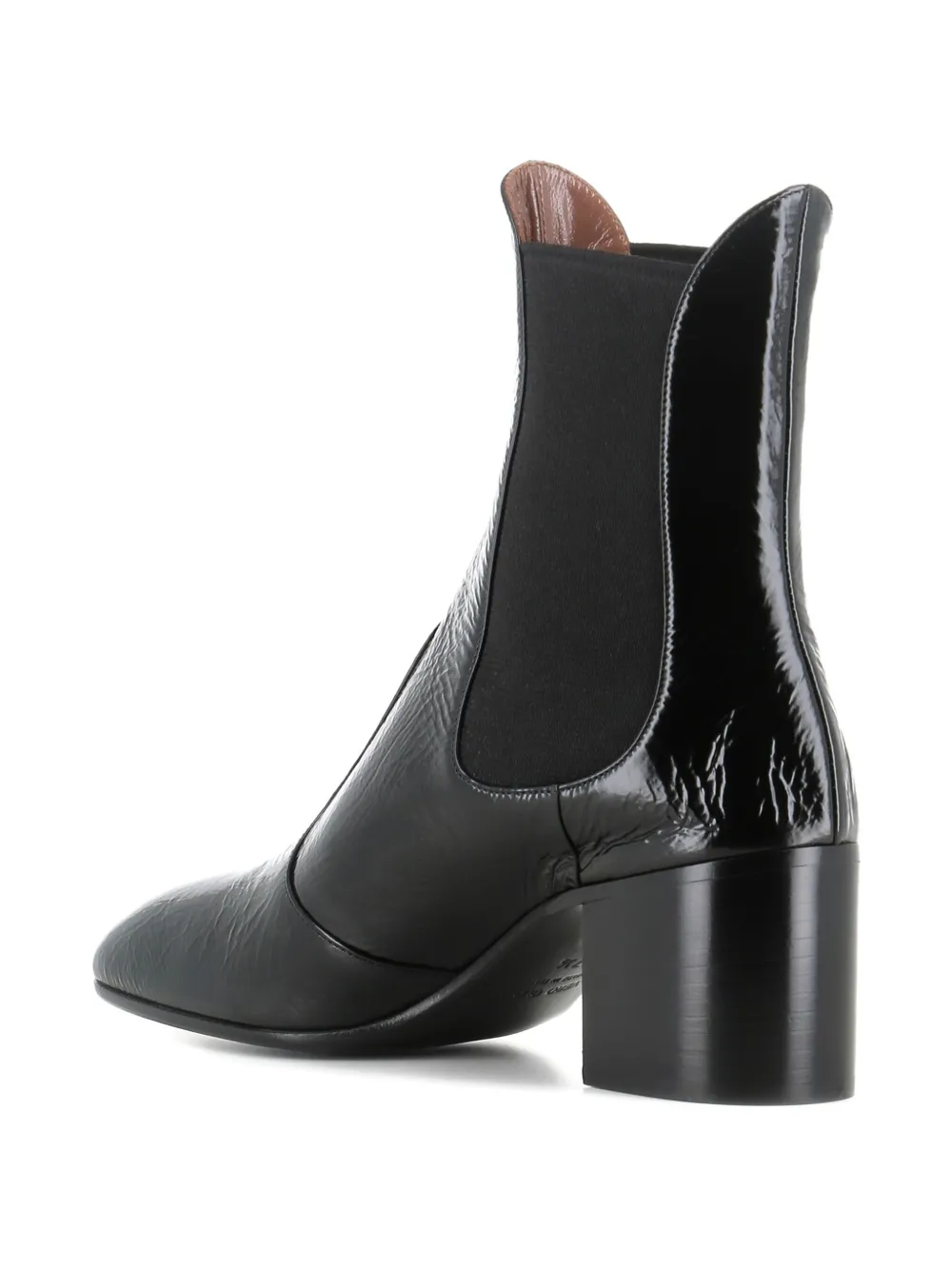 Laurence Dacade 60mm Angie Leather Chelsea Boots In Black