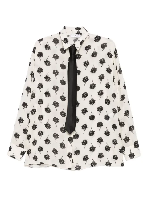 PT Torino floral-detail shirt