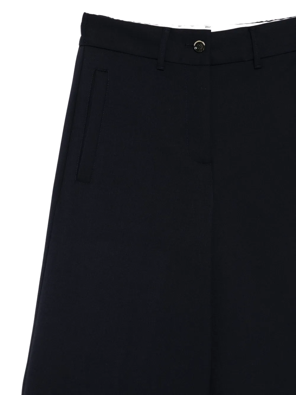 Nine In The Morning Broek met zak Blauw