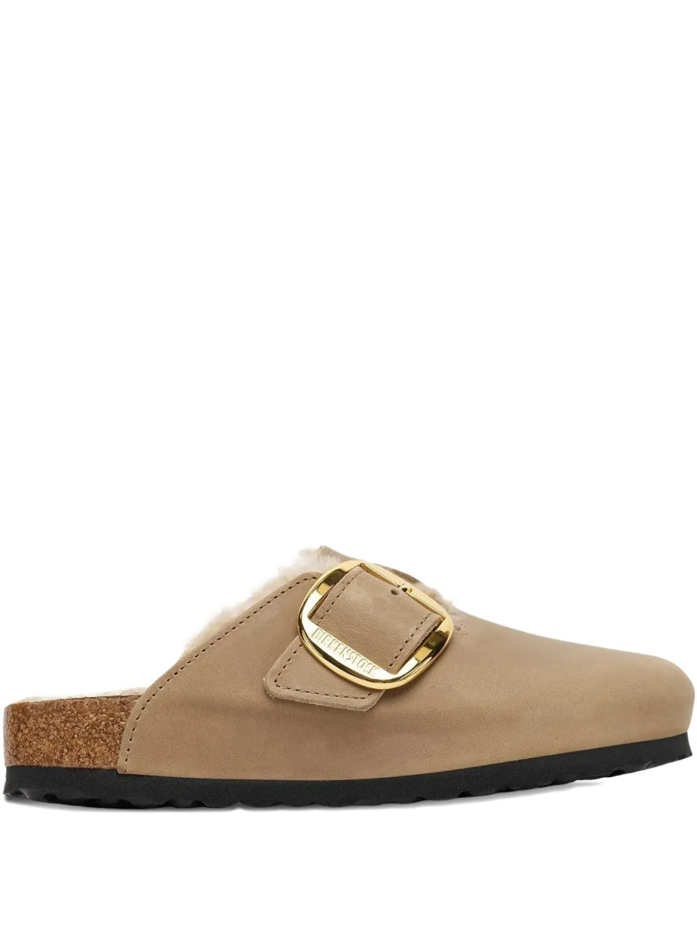 Birkenstock Boston suede mules | Brown | Image 1