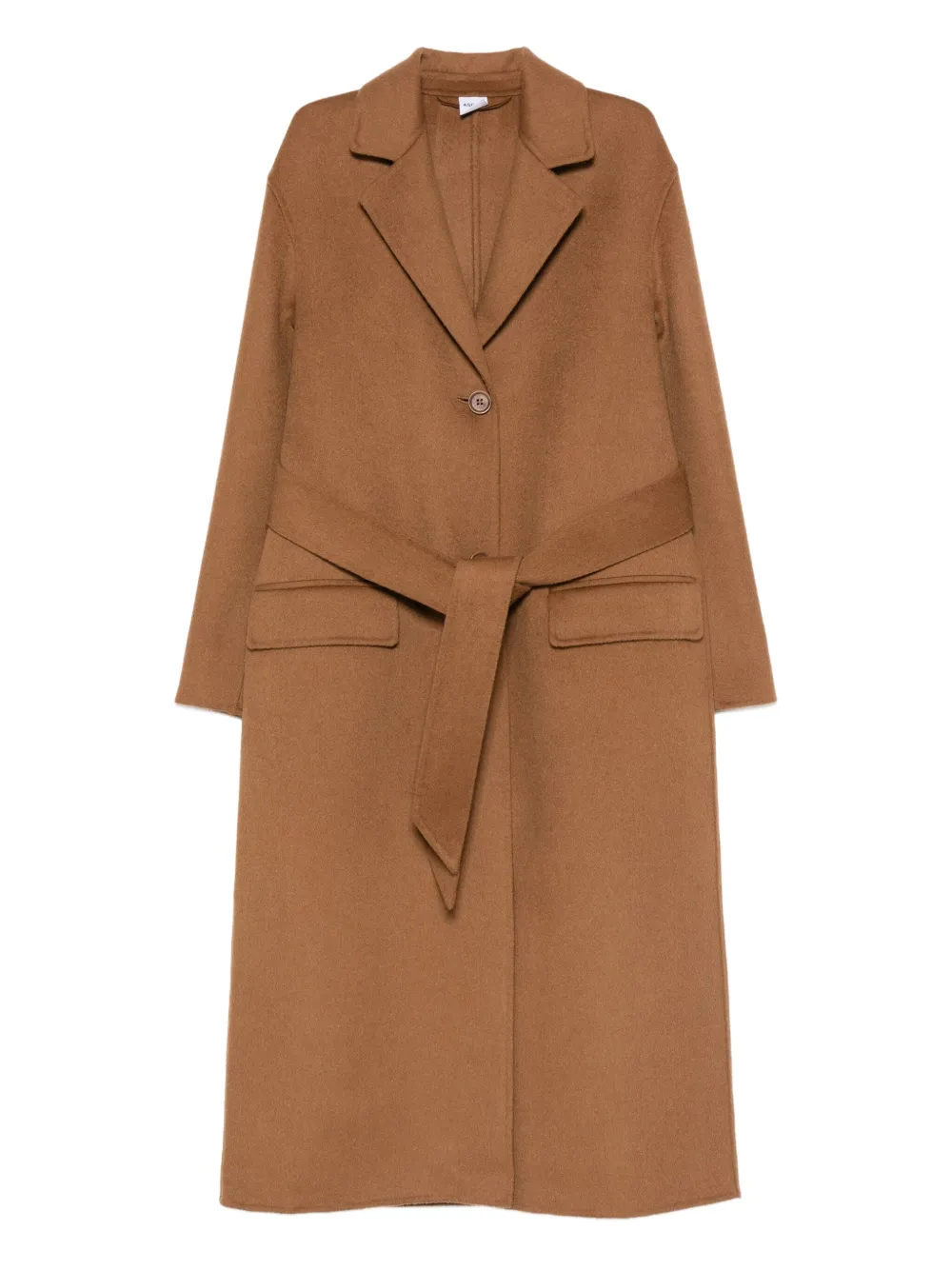 ASPESI belted wool coat | Brown | Image 1