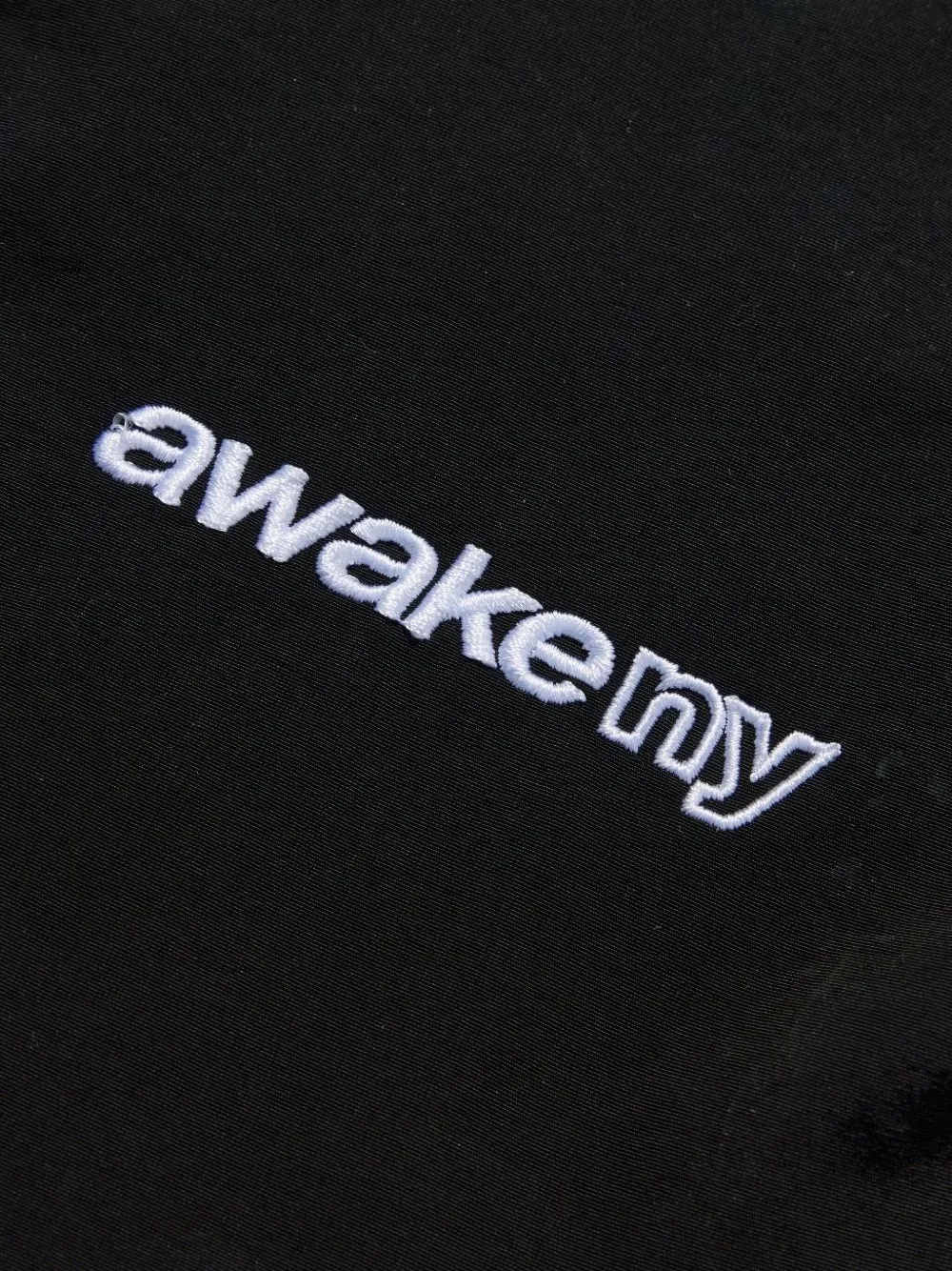 Awake NY Trainingsjack met kwart rits Zwart