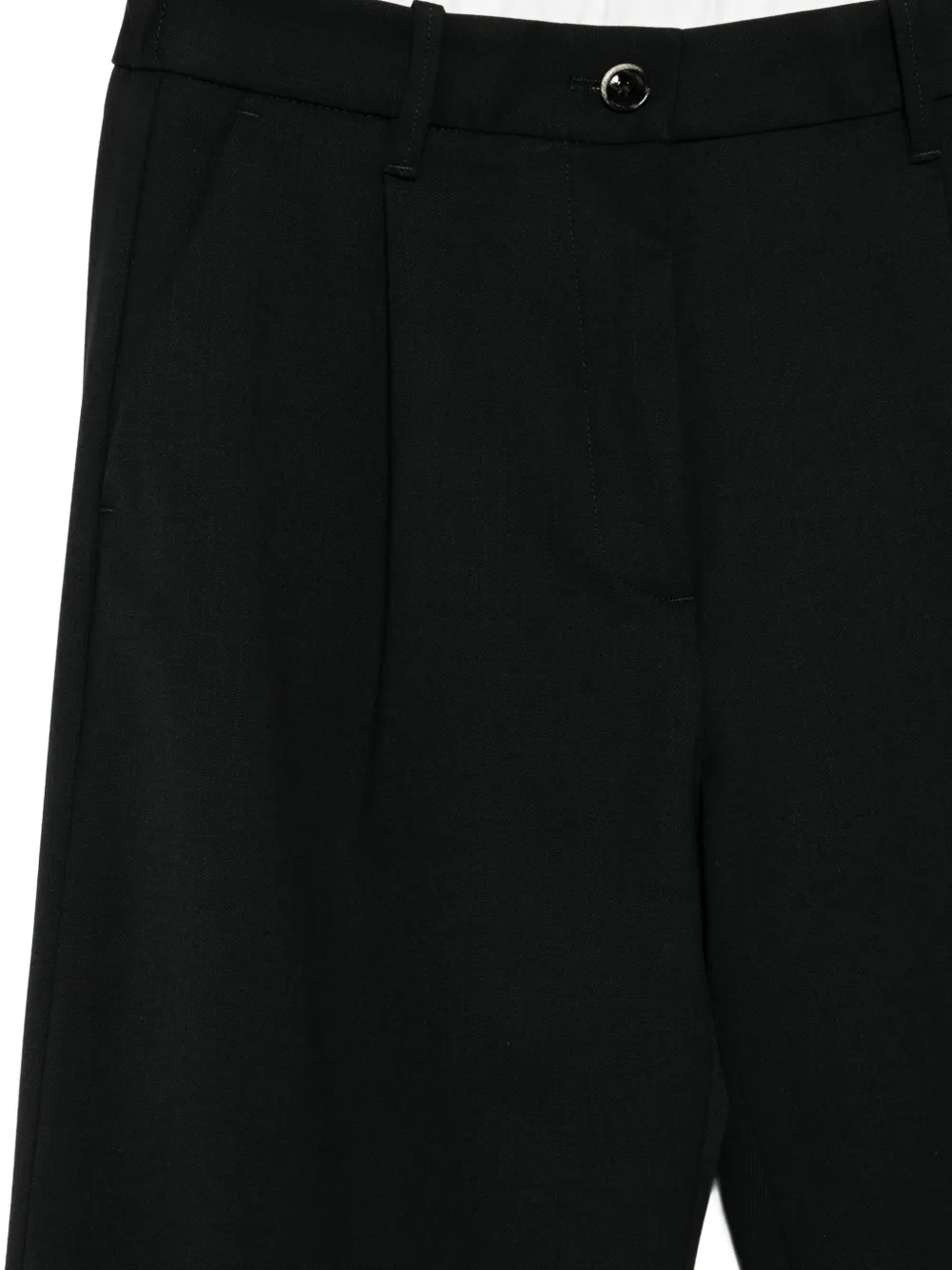 Nine In The Morning Plooibroek Zwart