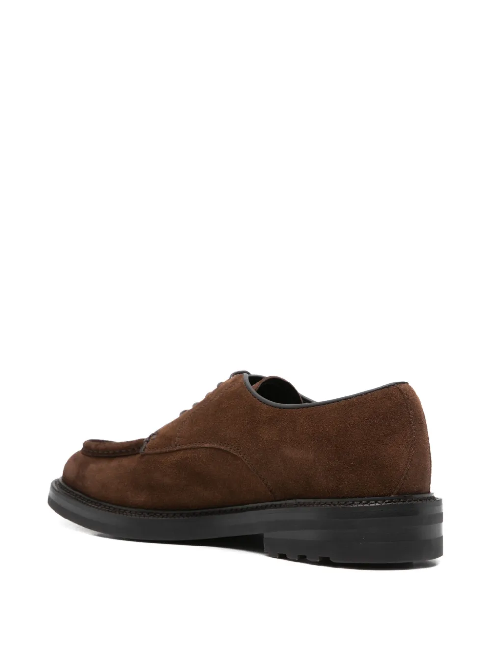 Neil Barrett Lace-up Derby Shoes In Brown