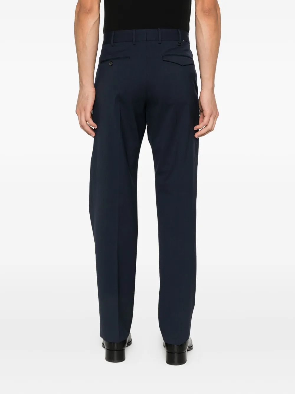 PT Torino Wollen broek Blauw