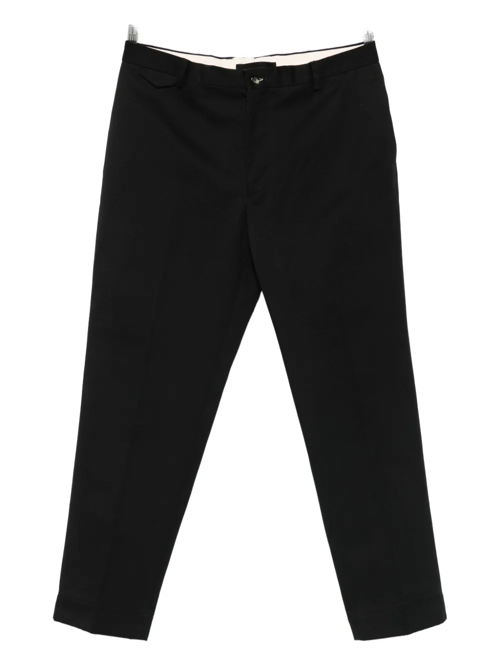 Dell'oglio turn-up tailored trousers | Black | Image 1