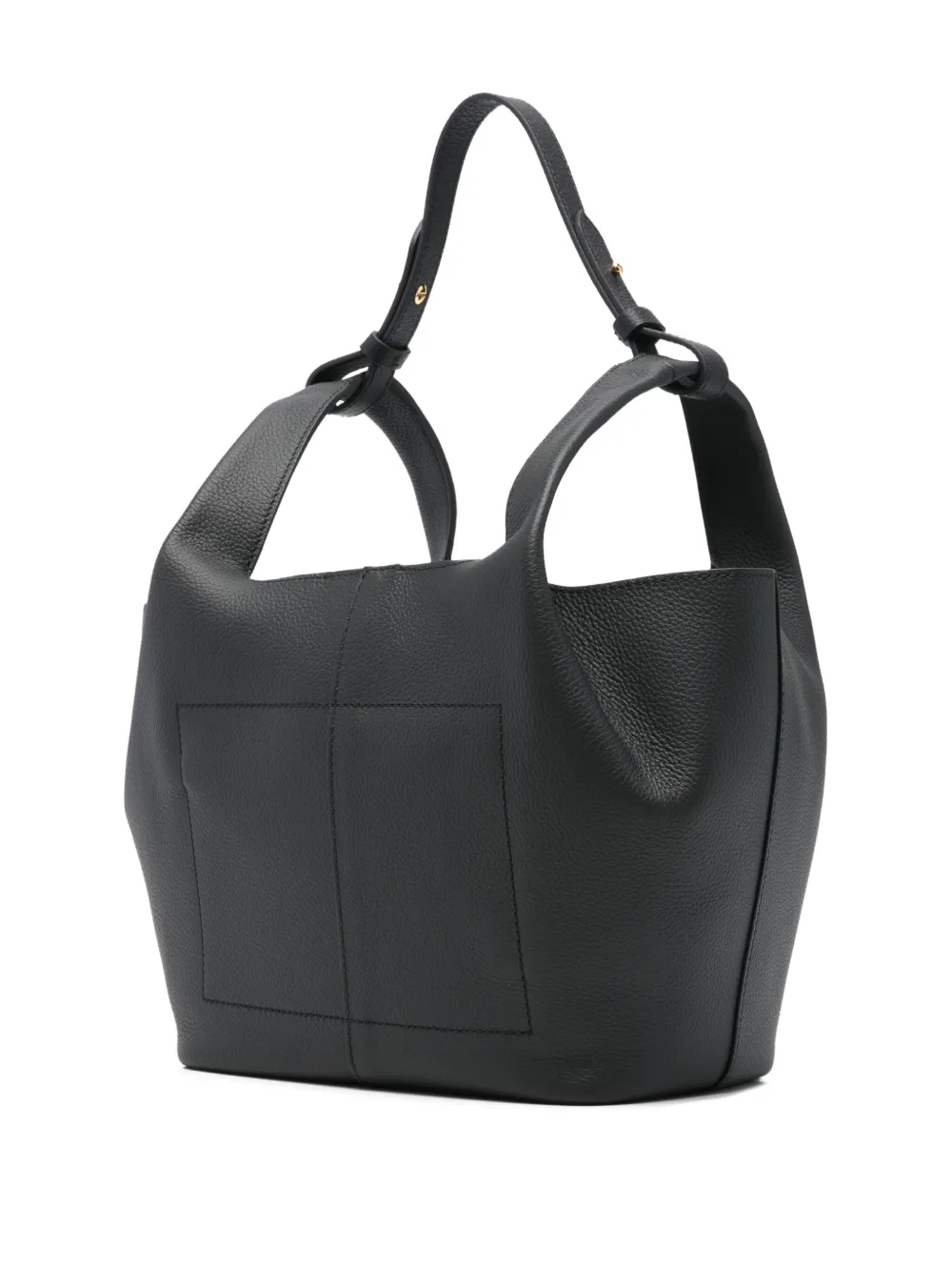 Coccinelle Beat leren schoudertas Zwart