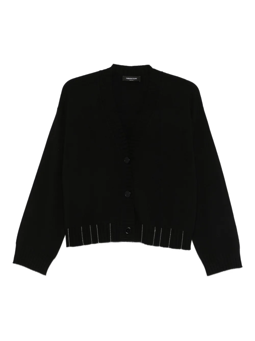 Fabiana Filippi V-neck cardigan - Nero