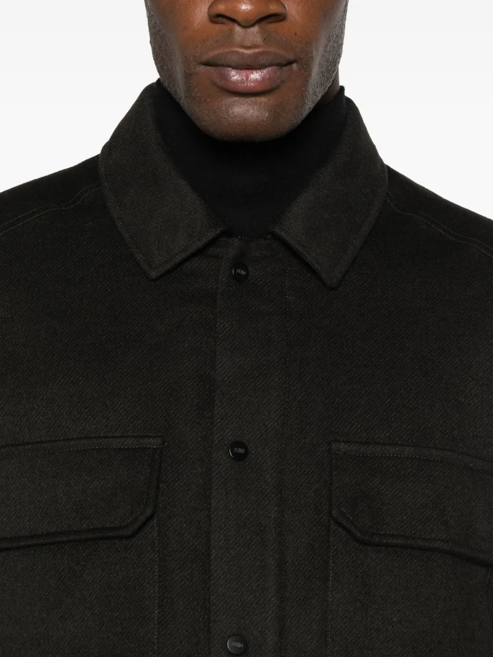 Duno Amlet shirtjack Bruin