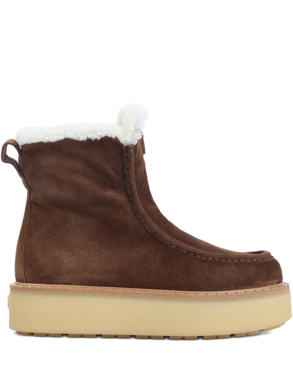 Prada Suède enkellaarzen Bruin