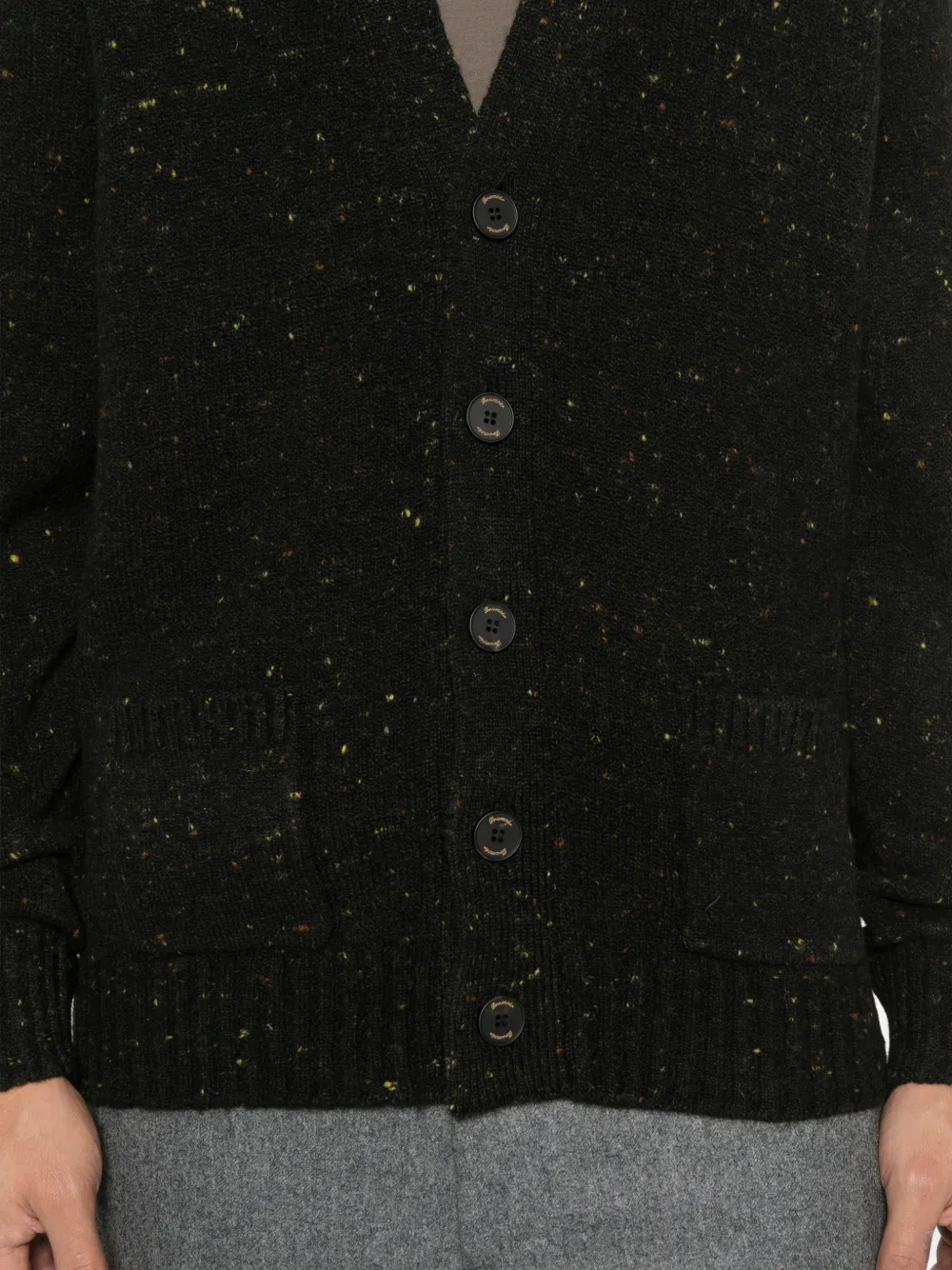 Drumohr Button Pocket Knitwear In Black