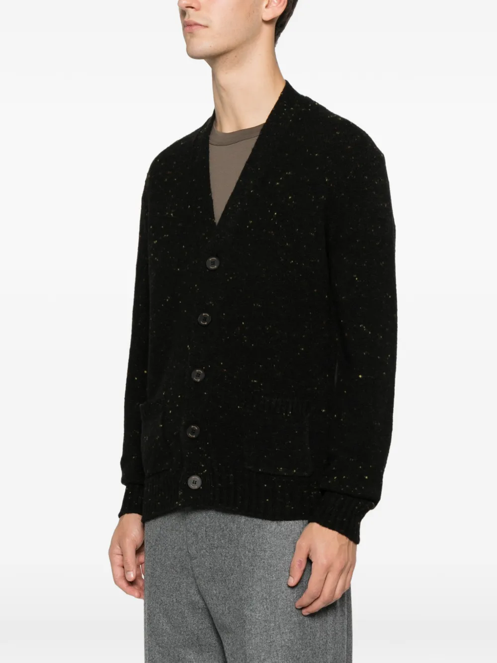 Drumohr Button Pocket Knitwear In Black